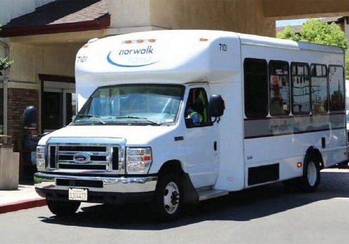 Norwalk Transit System buses and Dial-a-ride provide transportation services